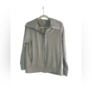 Pact Cloudknit Zip Jacket Womens Large  Organic Cotton Athleisure Lounge Soft